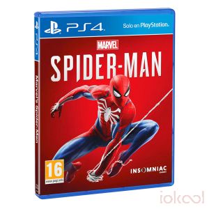 Car&aacute;tula 3D de Juego PS4 - Marvel's Spider-Man (Edici&oacute;n Est&aacute;ndar)