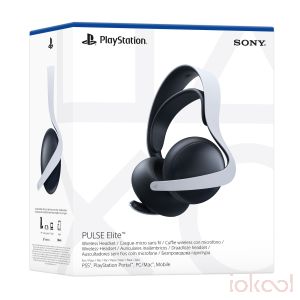Embalaje 3D de SONY Auriculares Inal&aacute;mbricos + Funda PULSE ELITE Oficial PS5