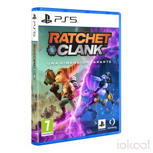 Car&aacute;tula 3D de Juego PS5 - Ratchet & Clank Una Dimensi&oacute;n Aparte