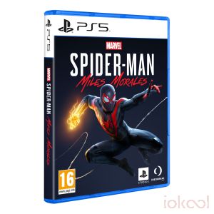 Car&aacute;tula 3D de Juego PS5 - Marvel's Spider-Man Miles Morales (Edici&oacute;n Est&aacute;ndar)