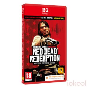 Car&aacute;tula 3D de Juego SWITCH 2 - Red Dead Redemption (Edici&oacute;n C&oacute;digo en Caja CIAB)