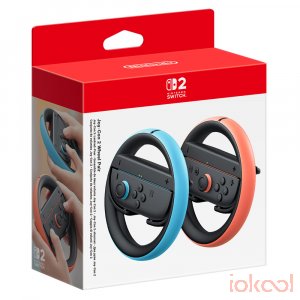 Imagen de Embalaje de NINTENDO Pack Volantes para Joy-Con 2 (Azul y Rojo) Oficial SWITCH 2