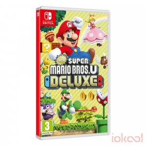 Carátula 3D de Juego SWITCH - New Super Mario Bros. U DELUXE