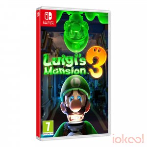 Carátula 3D de Juego SWITCH - Luigi's Mansion 3