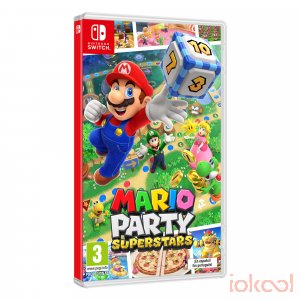 Carátula 3D de Juego SWITCH - Mario Party SUPERSTARS