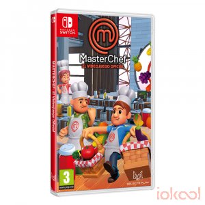 Carátula 3D de Juego SWITCH - Masterchef El Videojuego Oficial