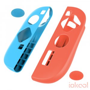 Imagen de Producto Suelto de BLACKFIRE Gamer Kit 2 Fundas + Grips Silicona para mandos JOY-CON 2 de SWITCH 2