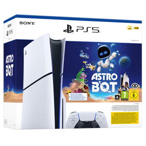 SONY Consola PS5 DISCO Modelo SLIM 1Tb + Juego ASTRO BOT (Digital)