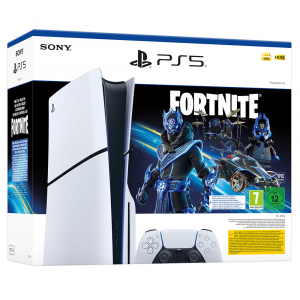 SONY Consola PS5 DISCO Modelo SLIM 1Tb Pack Fortnite Cobalt Star