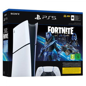 SONY Consola PS5 DIGITAL Modelo SLIM 1Tb Pack Fortnite Cobalt Star