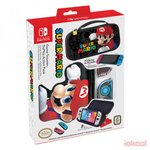 Kit GoPlay SUPER MARIO Funda + Accesorios NNS53AP Licencia Oficial Nintendo para SWITCH