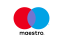 Logotipo MAESTRO – método de pago aceptado